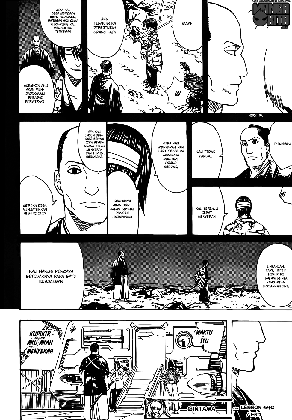 Gintama Chapter 640 - halaman 19