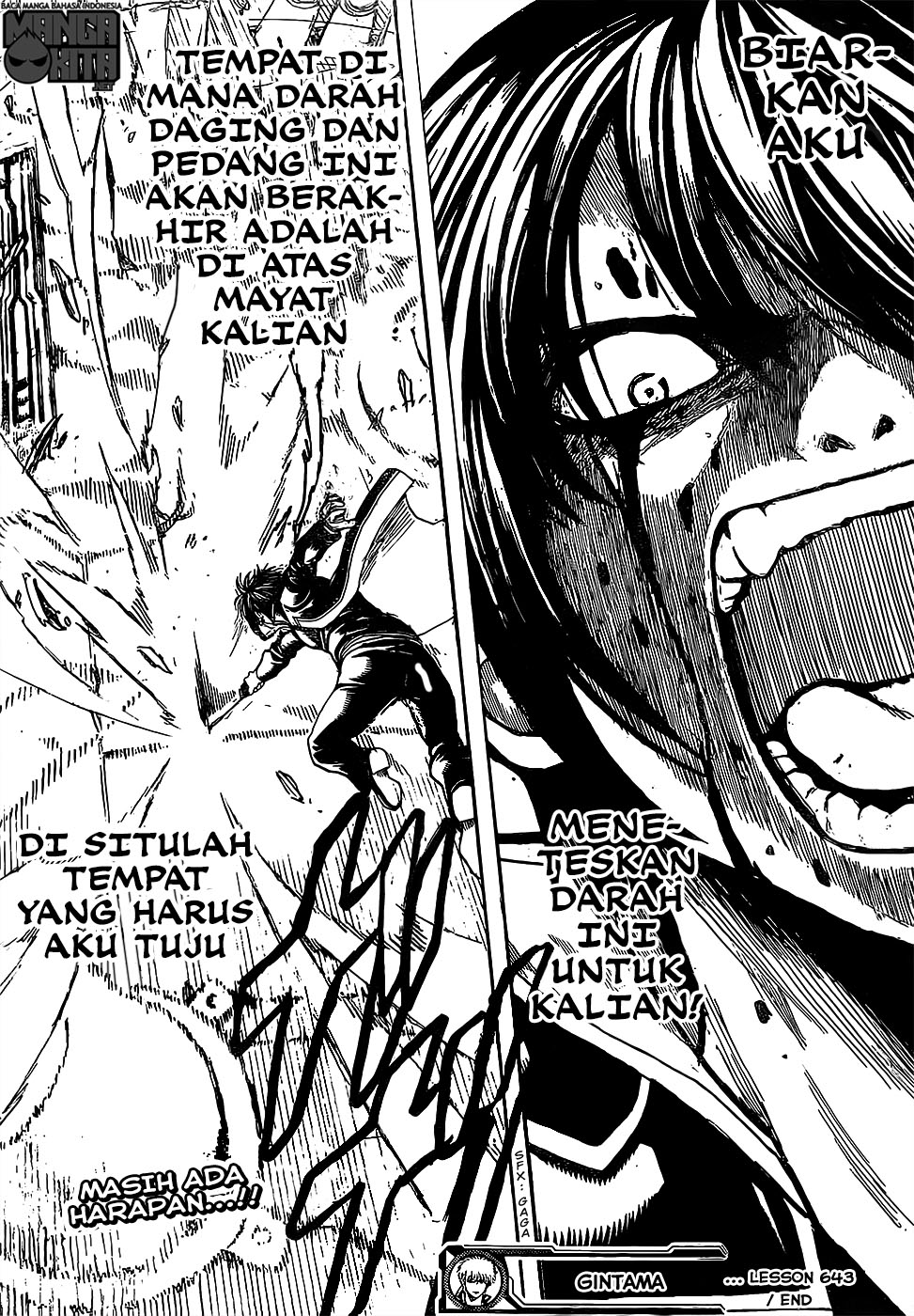Gintama Chapter 643 - halaman 18