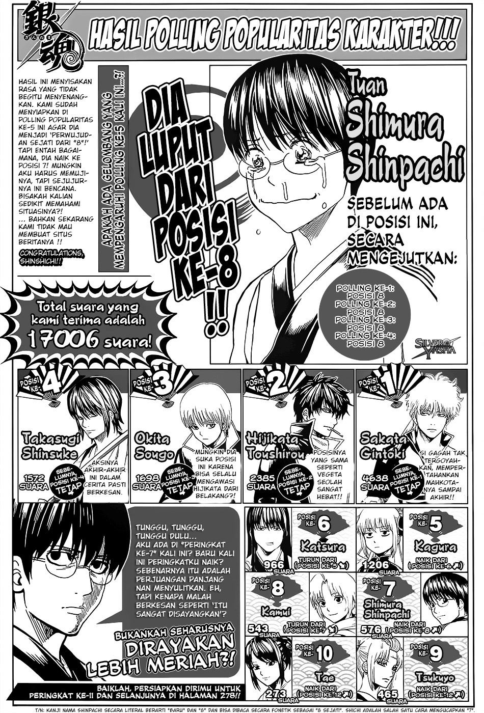 Gintama Chapter 657 - halaman 2