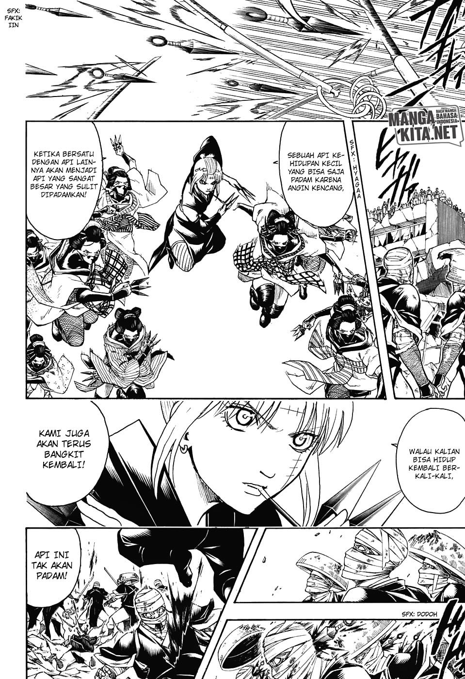 Gintama Chapter 666 - halaman 10