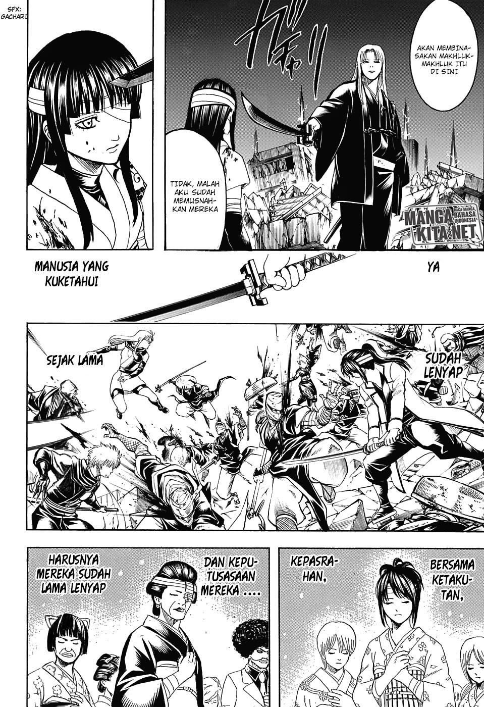 Gintama Chapter 666 - halaman 14
