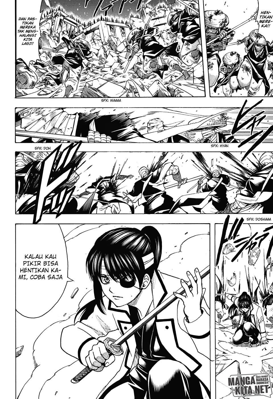 Gintama Chapter 666 - halaman 8