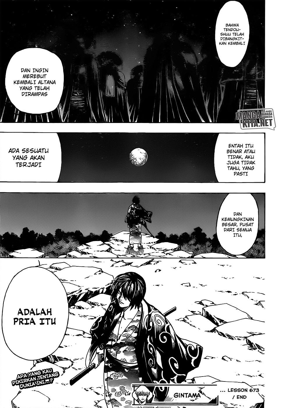 Gintama Chapter 673 - halaman 20