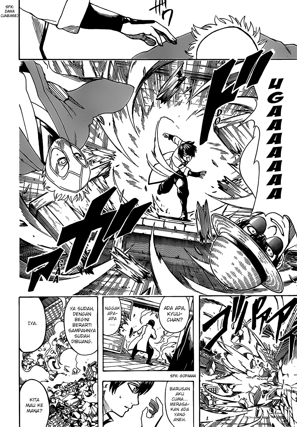 Gintama Chapter 684 - halaman 18