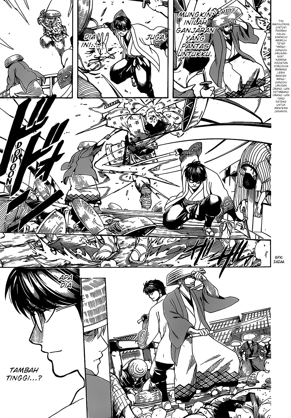 Gintama Chapter 687 - halaman 8