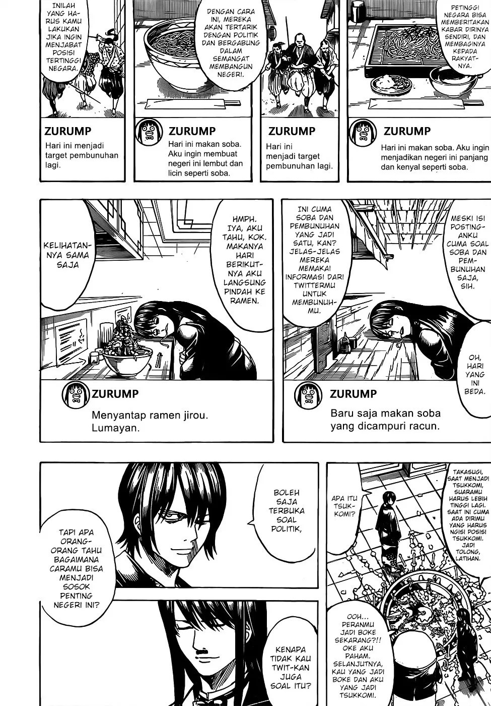 Gintama Chapter 689 - halaman 10