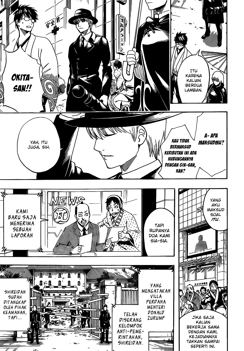Gintama Chapter 690 - halaman 9