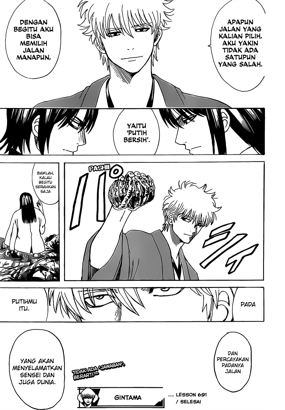 Gintama Chapter 691 - halaman 18