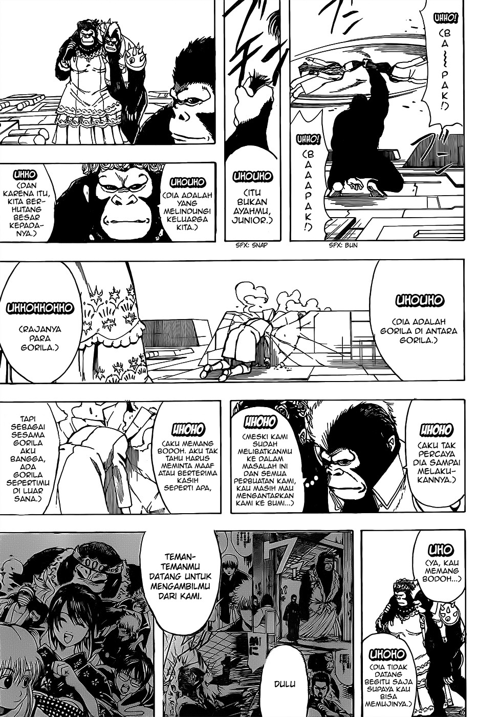 Gintama Chapter 695 - halaman 15