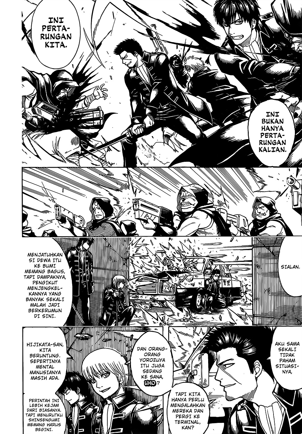 Gintama Chapter 696 - halaman 10