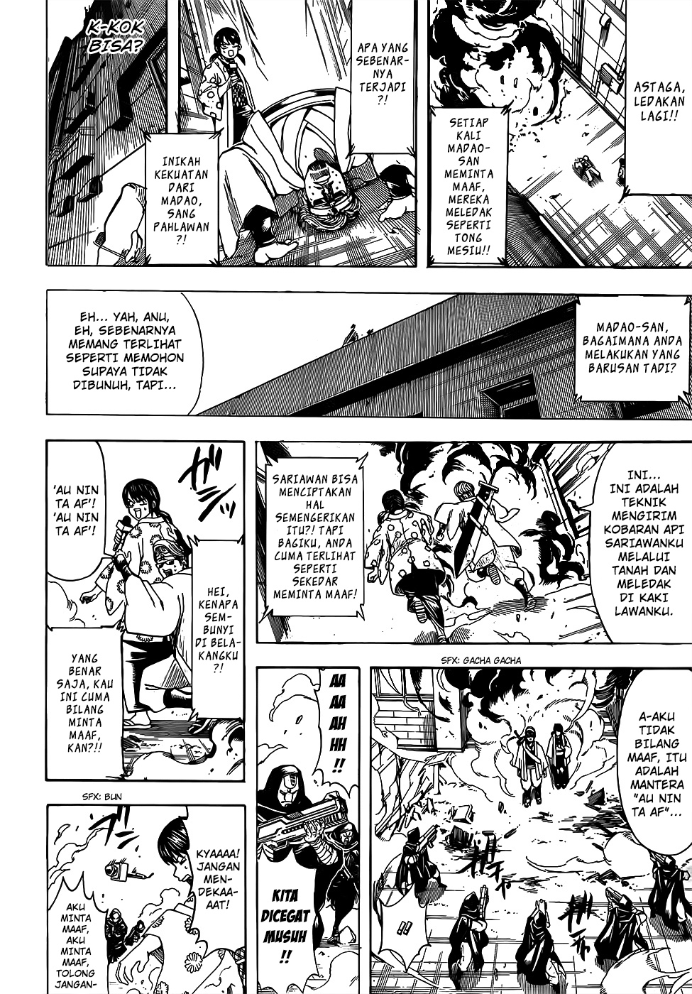 Gintama Chapter 696 - halaman 16