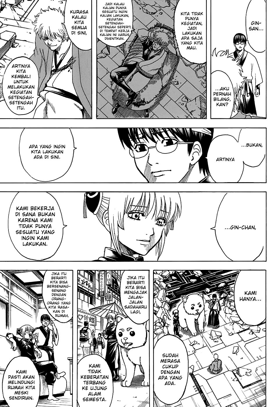 Gintama Chapter 701 - halaman 21