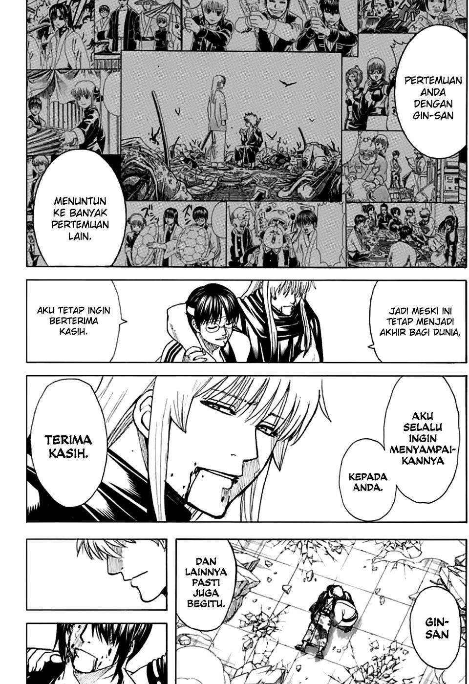 Gintama Chapter 703 - halaman 34