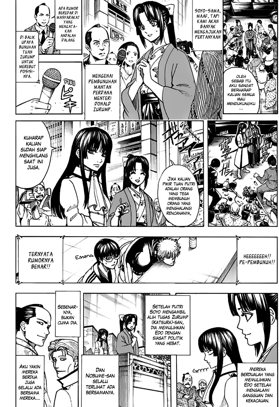 Gintama Chapter 704 - halaman 34