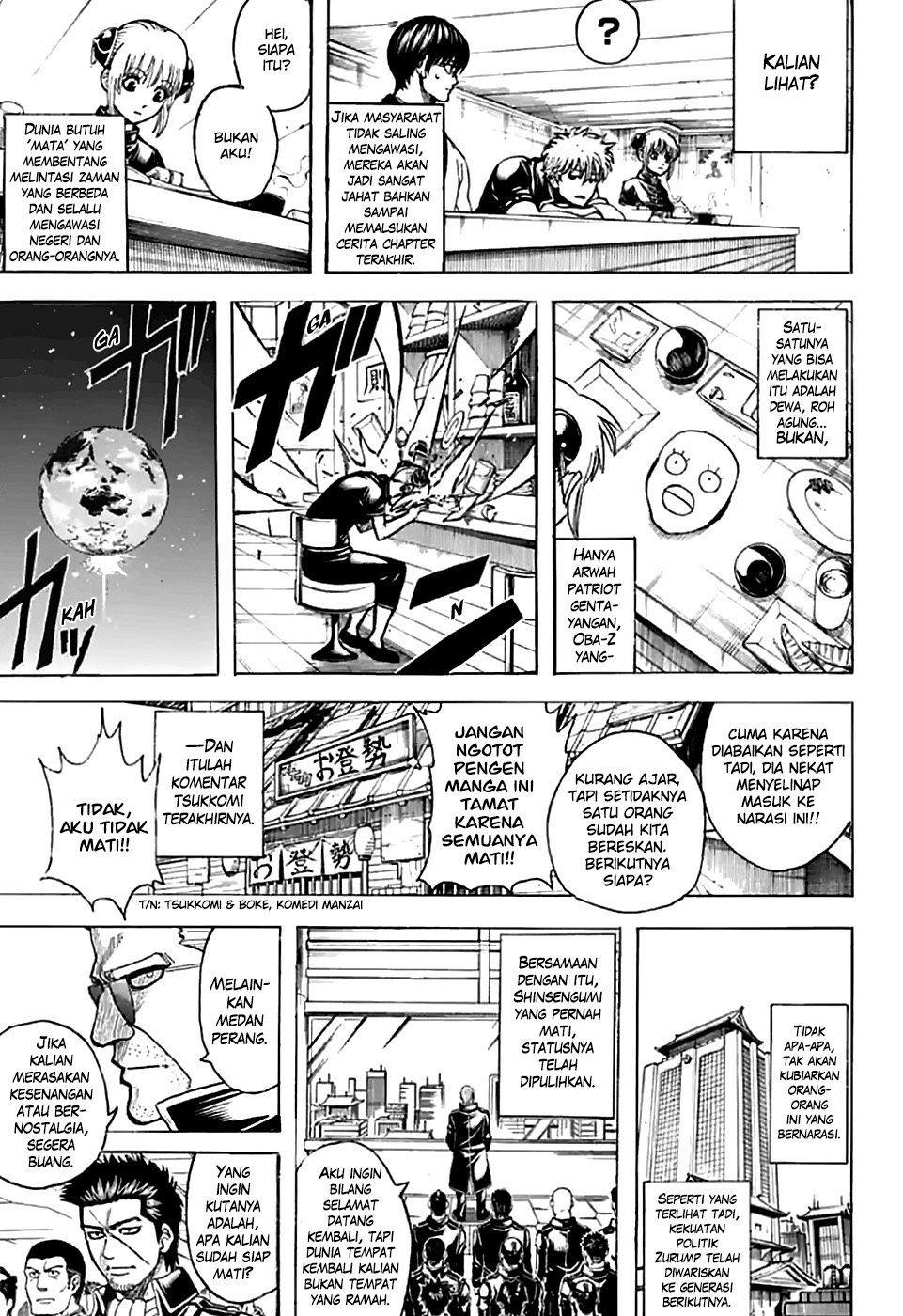 Gintama Chapter 704 - halaman 37