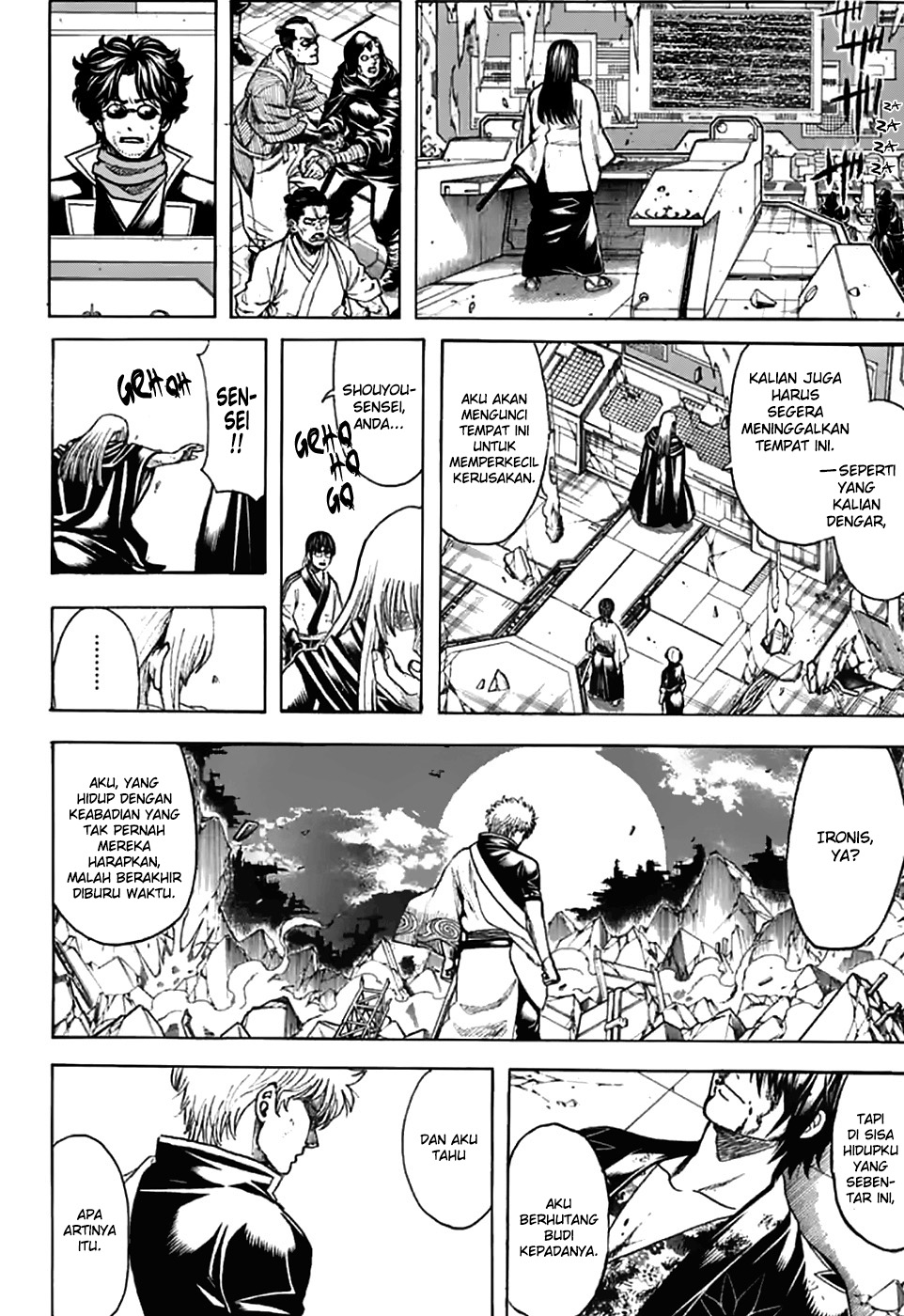 Gintama Chapter 704 - halaman 4