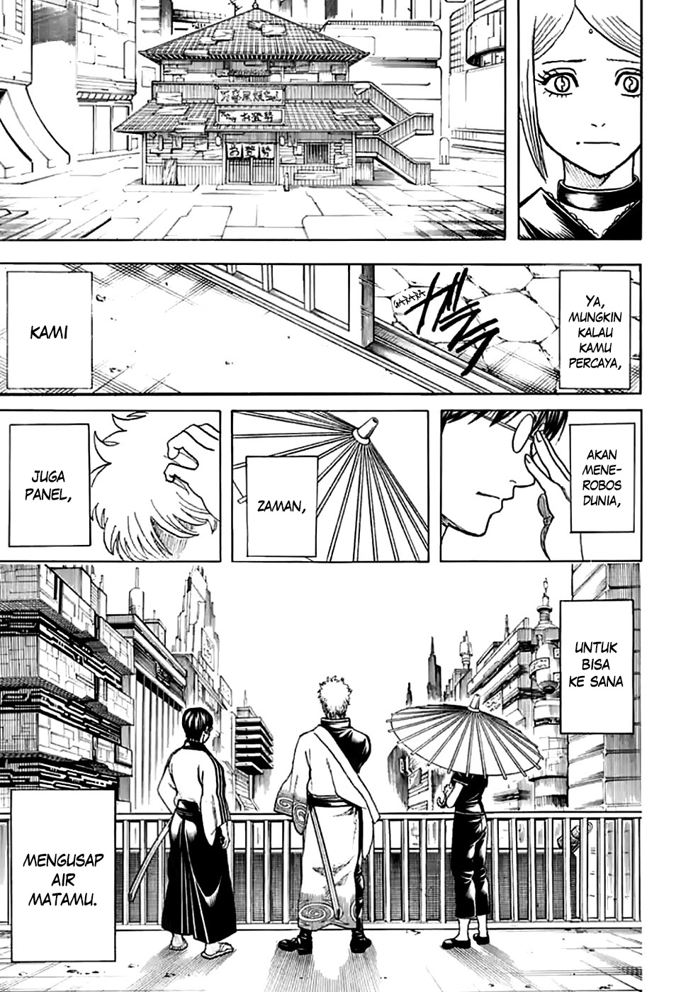 Gintama Chapter 704 - halaman 55