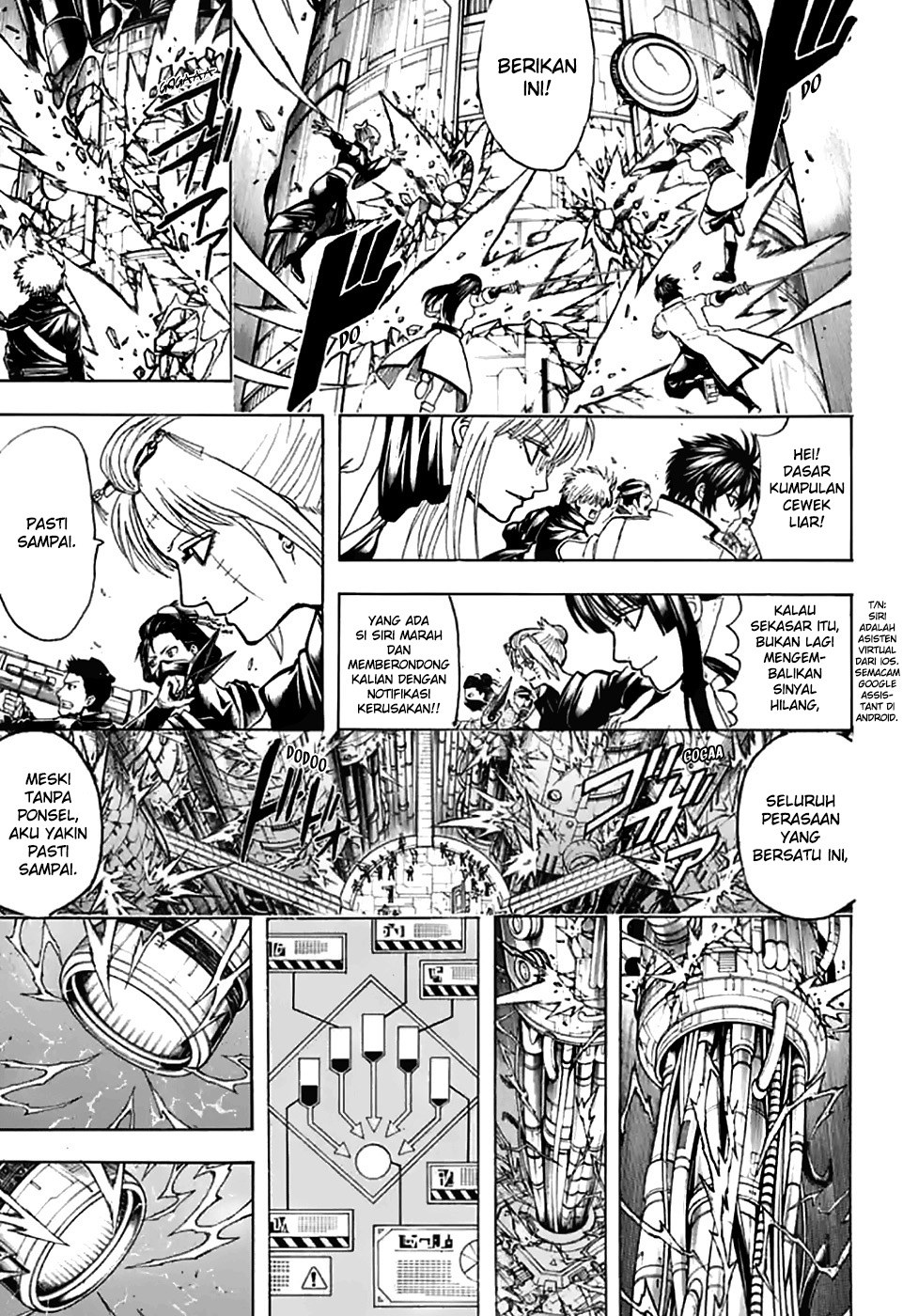 Gintama Chapter 704 - halaman 9