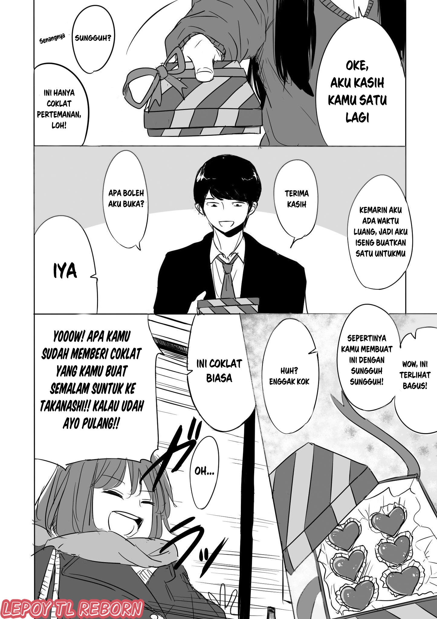 Giri Choco Watashita noni Honmei Bareshichau Hanashi Chapter 0 - halaman 2