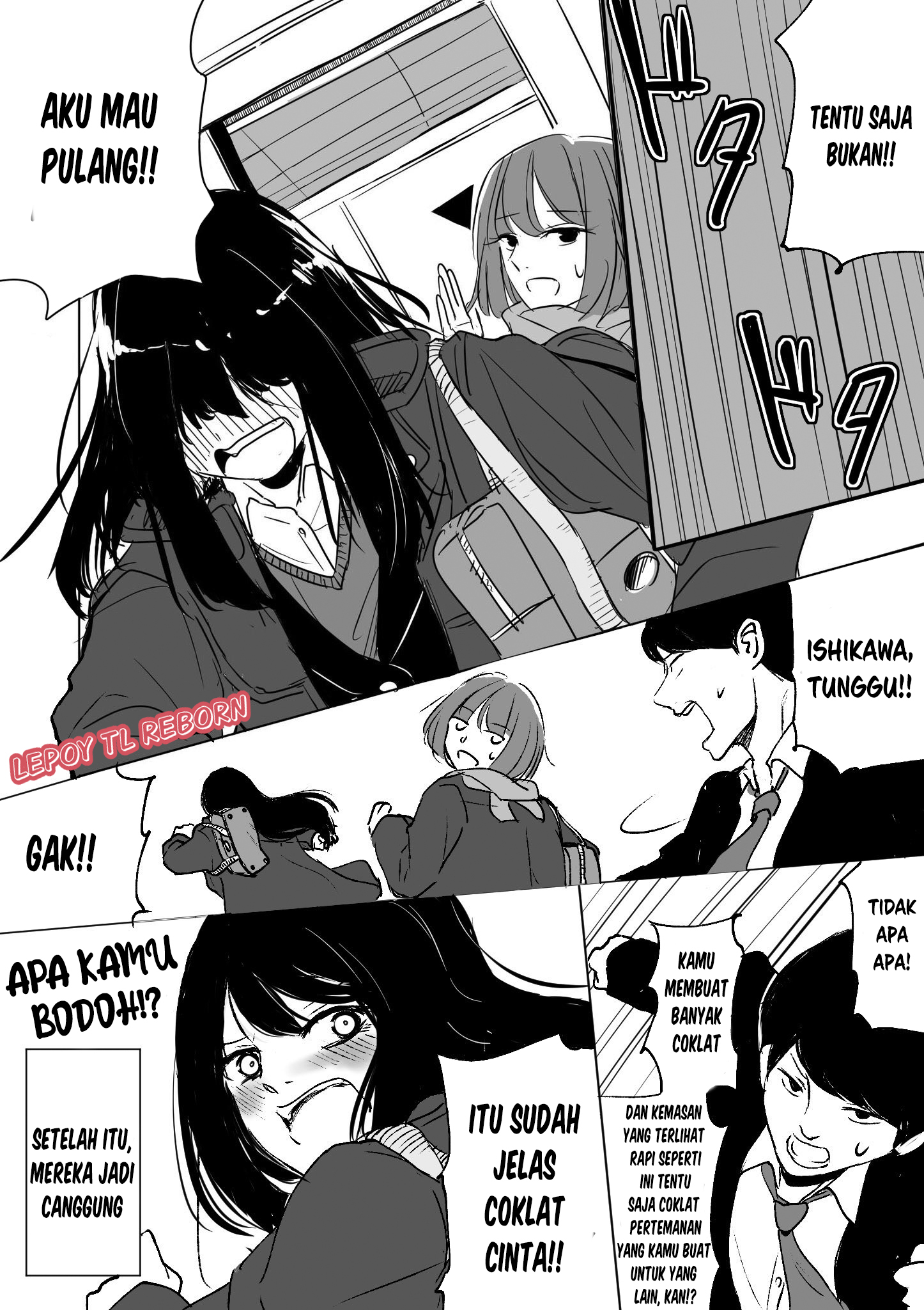Giri Choco Watashita noni Honmei Bareshichau Hanashi Chapter 0 - halaman 4
