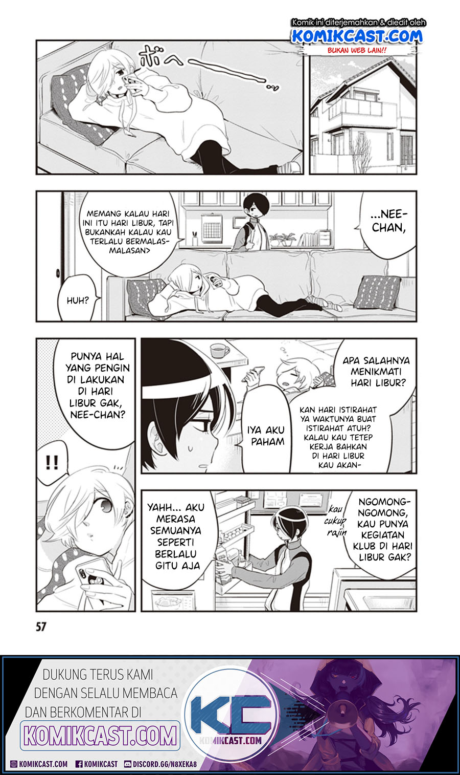 Girigiri Saegiru Katagiri-san Chapter 20 - halaman 3
