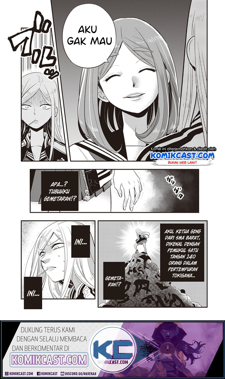 Girigiri Saegiru Katagiri-san Chapter 21 - halaman 6