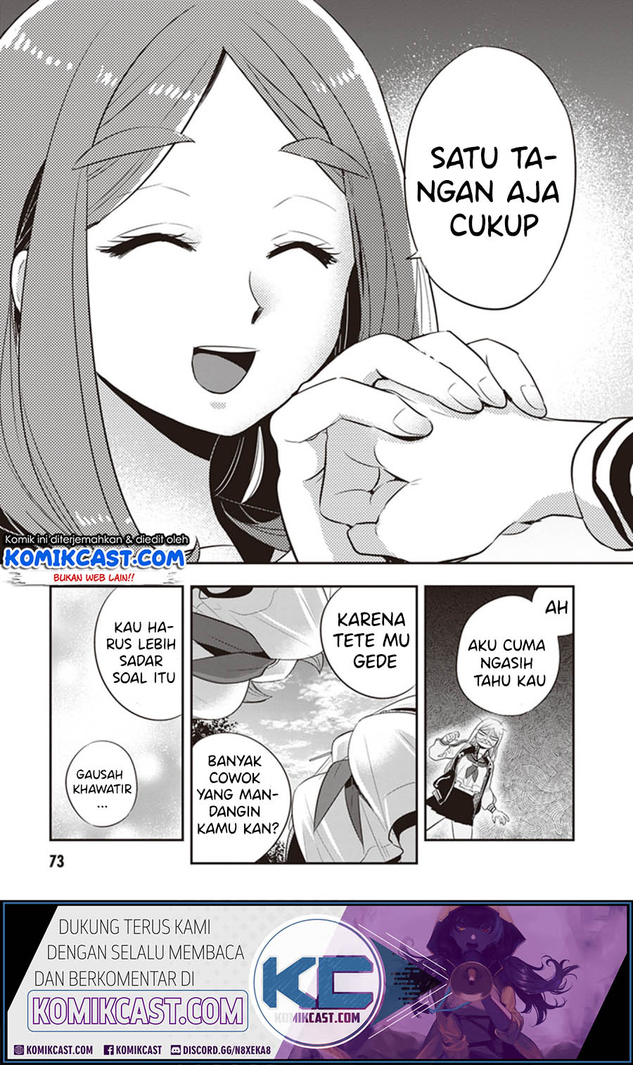 Girigiri Saegiru Katagiri-san Chapter 21 - halaman 9