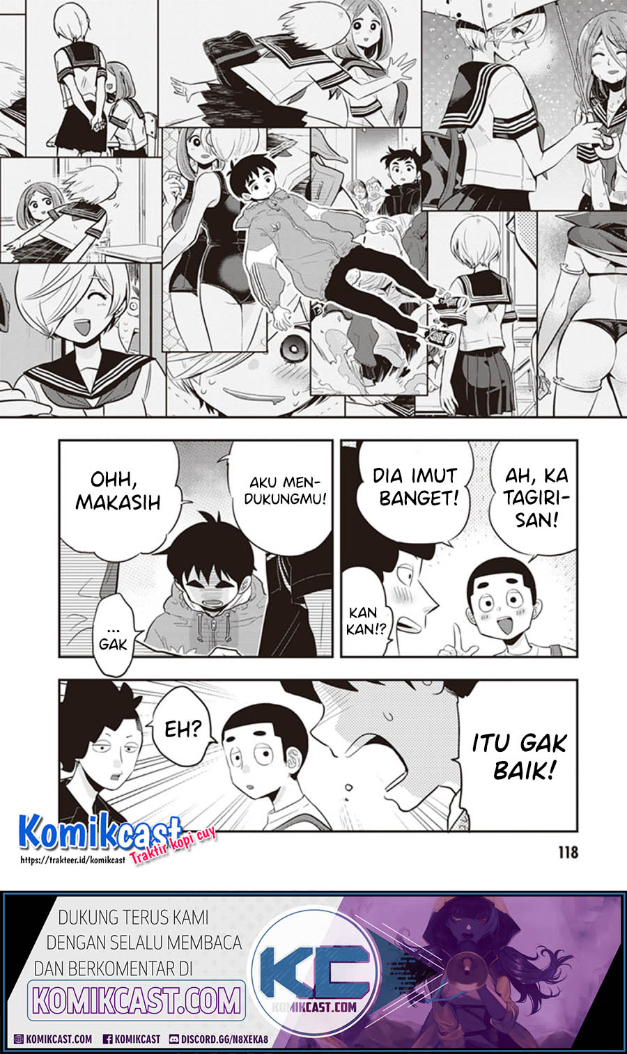 Girigiri Saegiru Katagiri-san Chapter 25 - halaman 7
