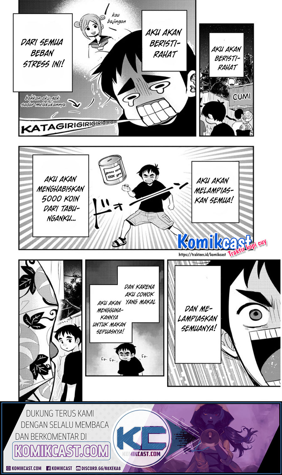 Girigiri Saegiru Katagiri-san Chapter 29 - halaman 3