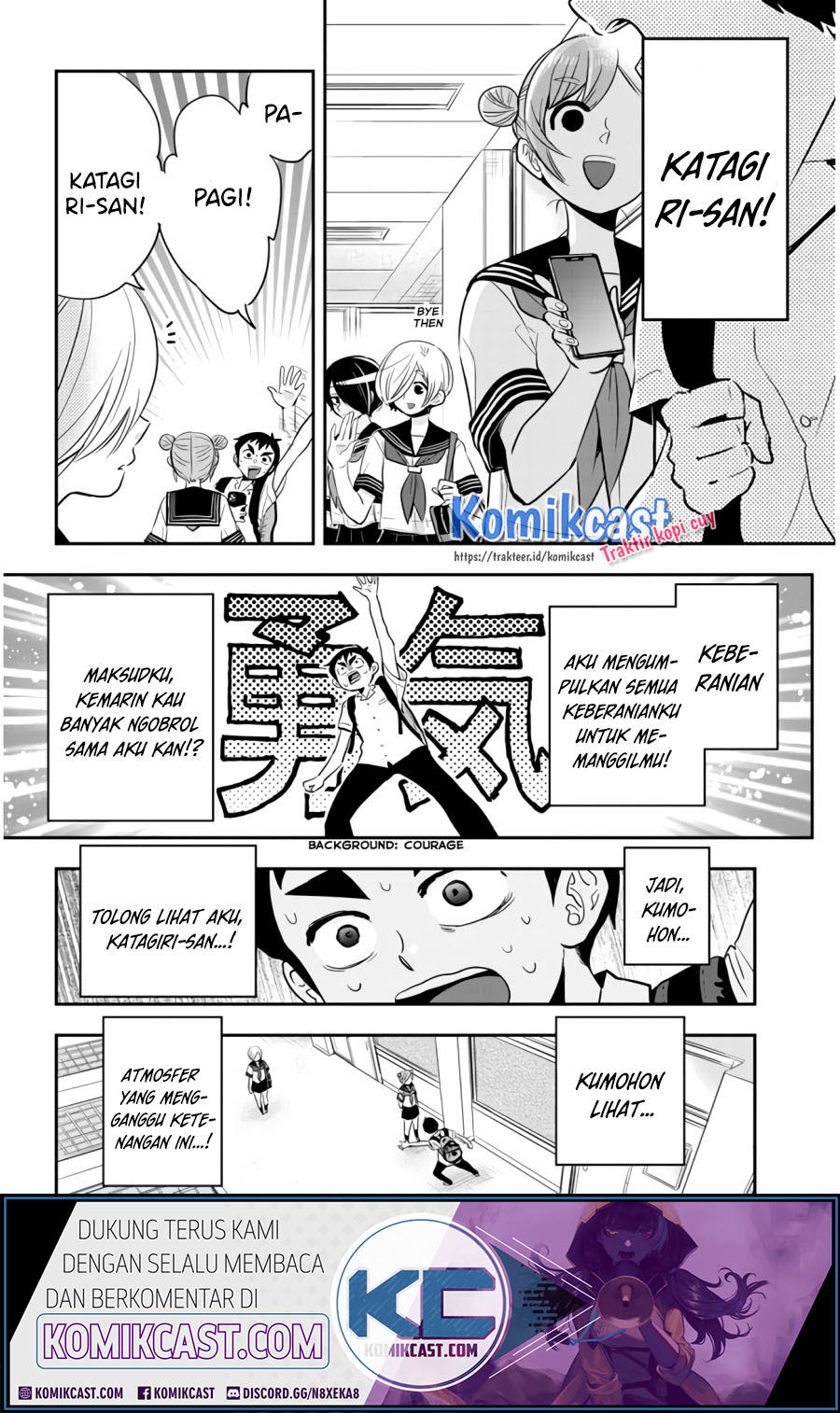 Girigiri Saegiru Katagiri-san Chapter 30 - halaman 7
