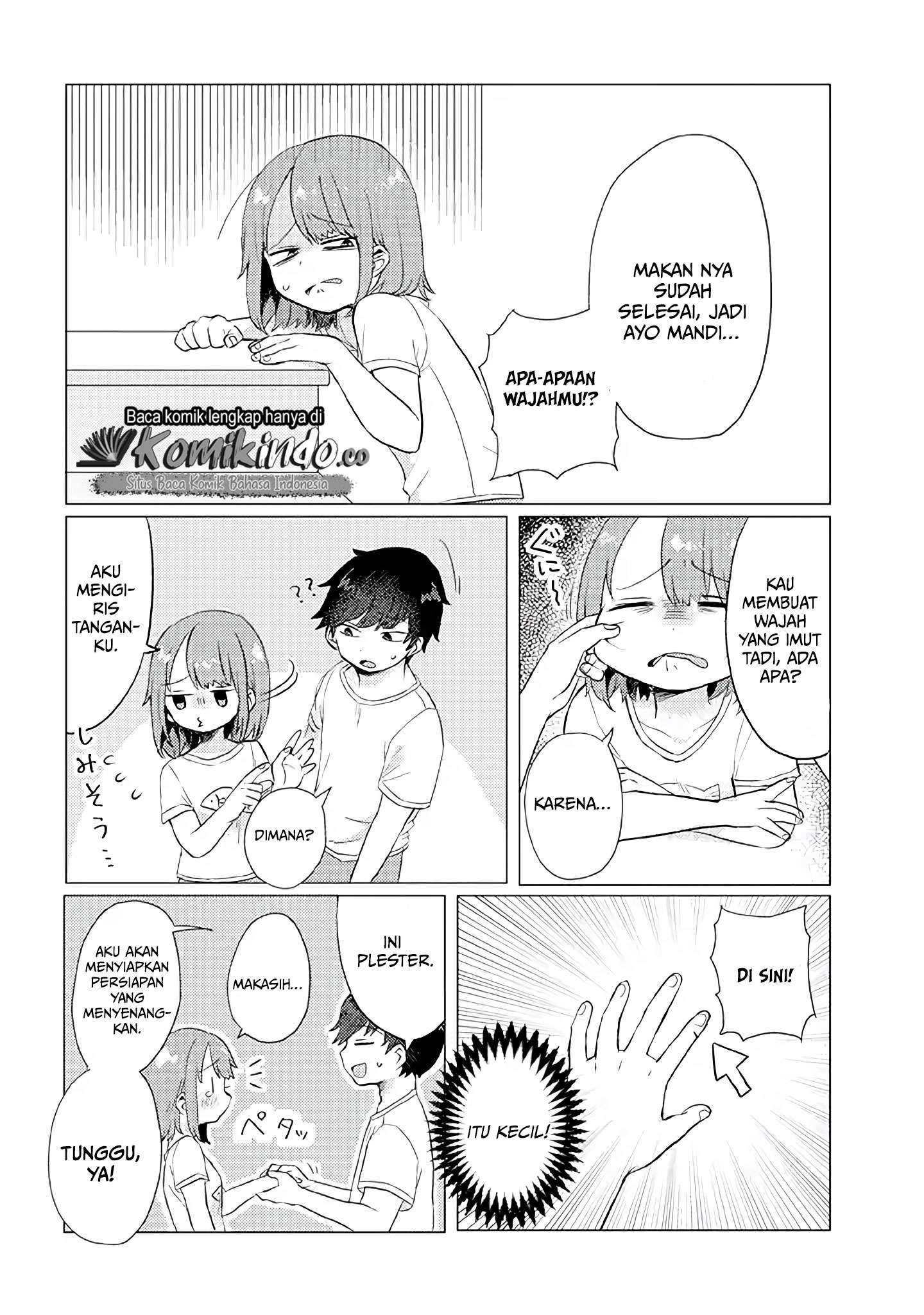 Girlfriend Who Absolutely Doesn’t Want to Take a Bath VS Boyfriend Who Absolutely Wants Her to Take a Bath Chapter 10 - halaman 3