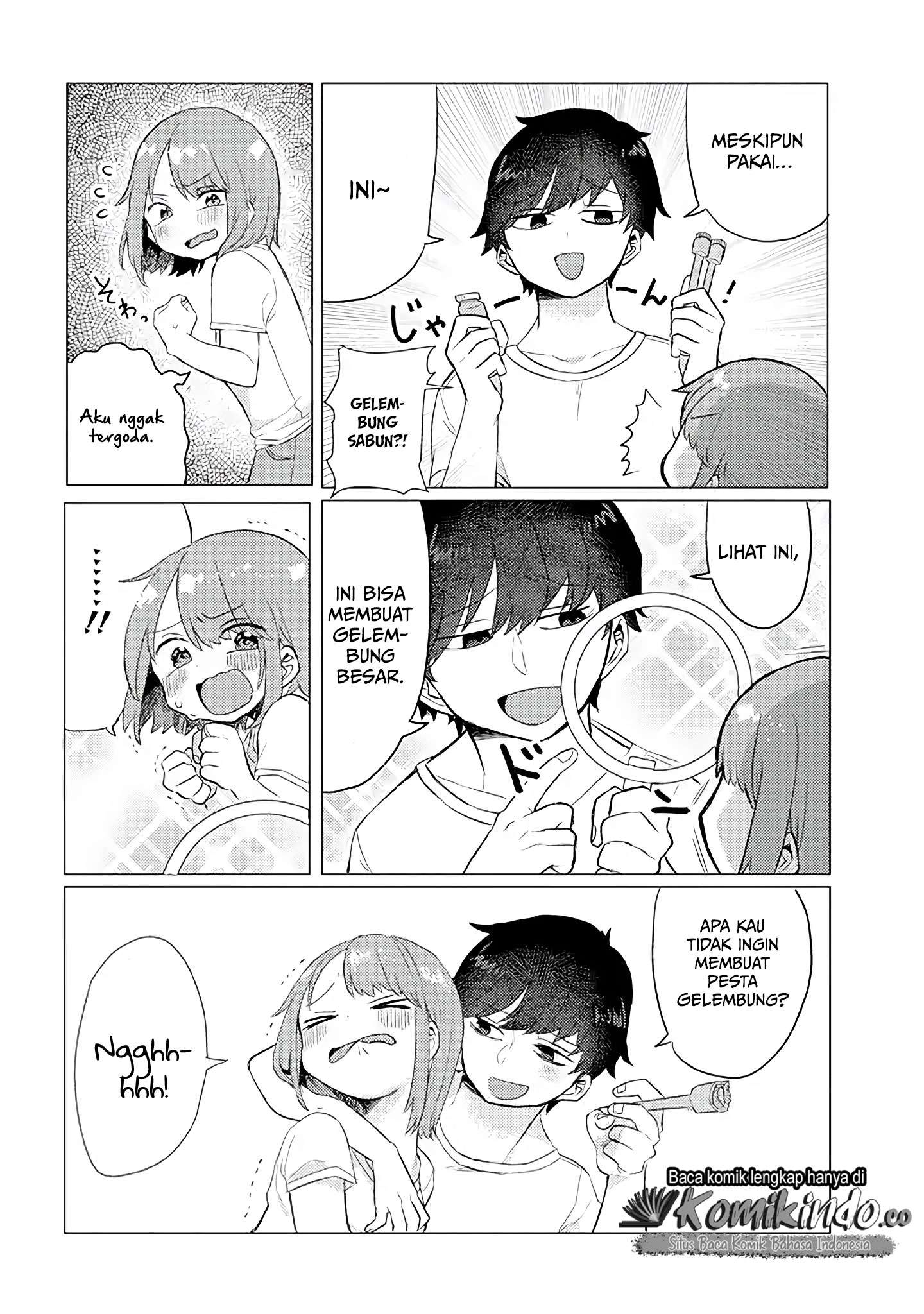 Girlfriend Who Absolutely Doesn’t Want to Take a Bath VS Boyfriend Who Absolutely Wants Her to Take a Bath Chapter 10 - halaman 5