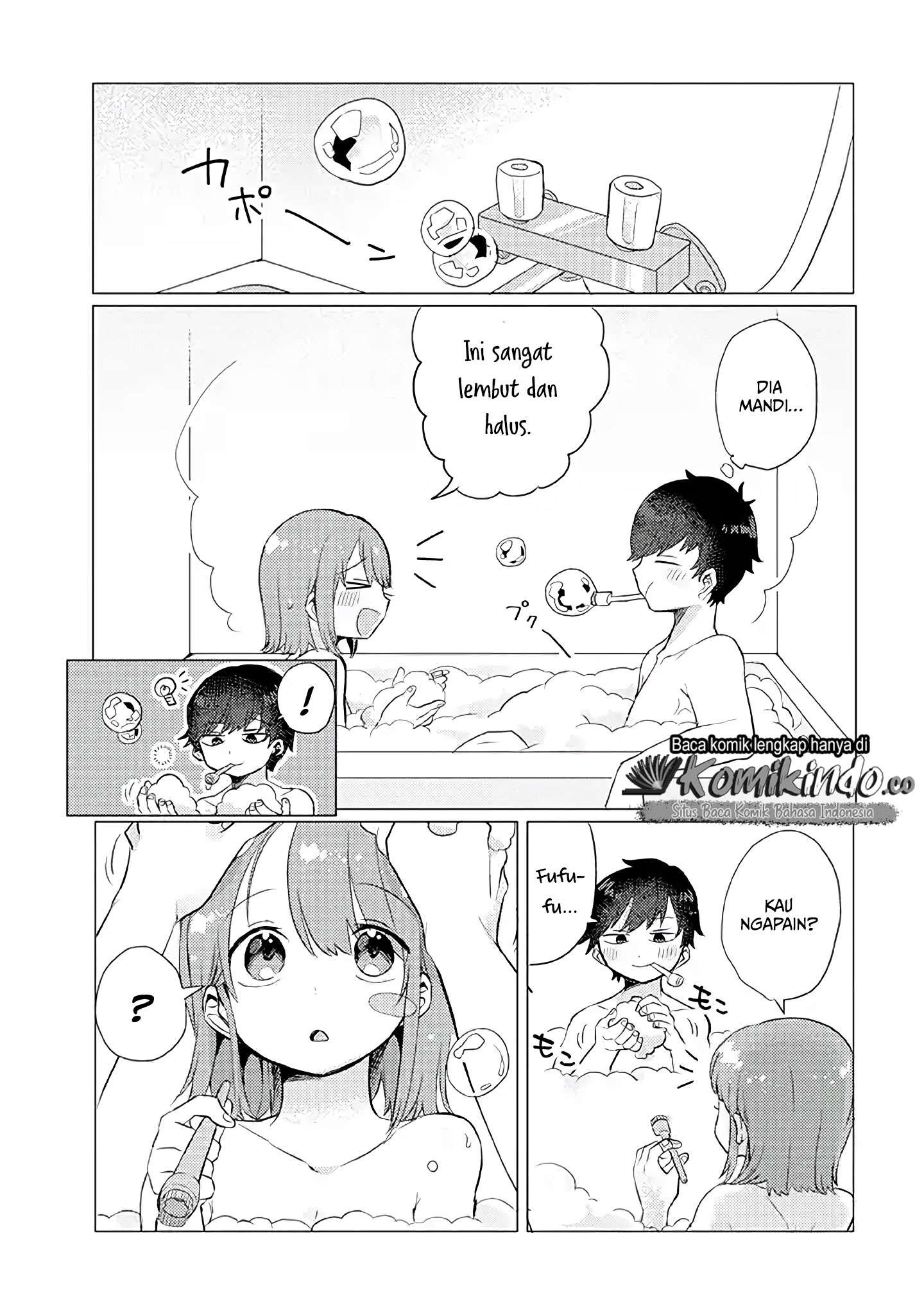 Girlfriend Who Absolutely Doesn’t Want to Take a Bath VS Boyfriend Who Absolutely Wants Her to Take a Bath Chapter 10 - halaman 6