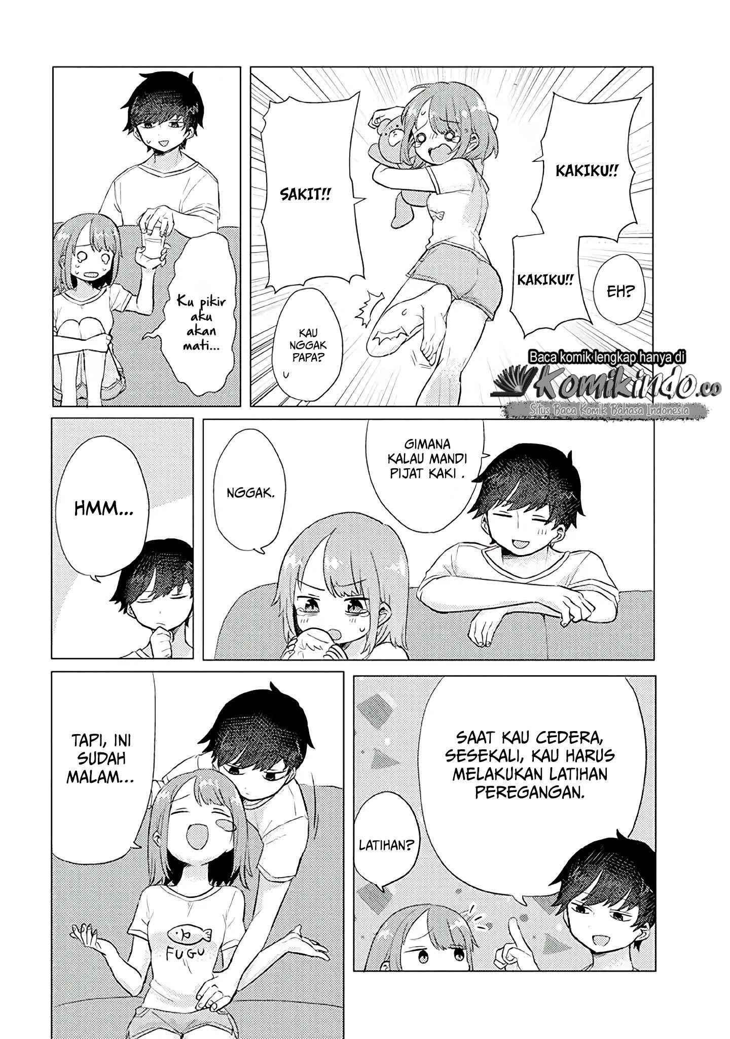Girlfriend Who Absolutely Doesn’t Want to Take a Bath VS Boyfriend Who Absolutely Wants Her to Take a Bath Chapter 11 - halaman 3