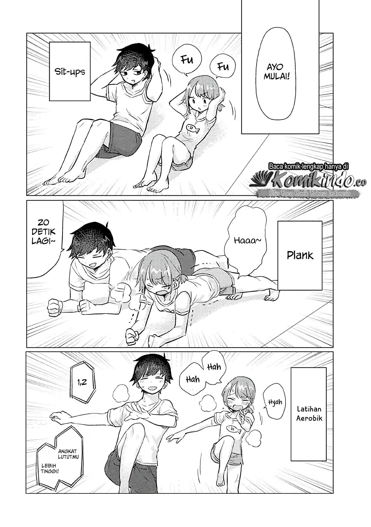 Girlfriend Who Absolutely Doesn’t Want to Take a Bath VS Boyfriend Who Absolutely Wants Her to Take a Bath Chapter 11 - halaman 5