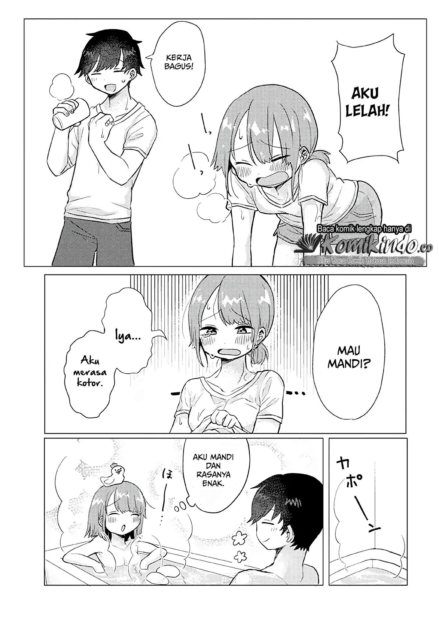 Girlfriend Who Absolutely Doesn’t Want to Take a Bath VS Boyfriend Who Absolutely Wants Her to Take a Bath Chapter 11 - halaman 6