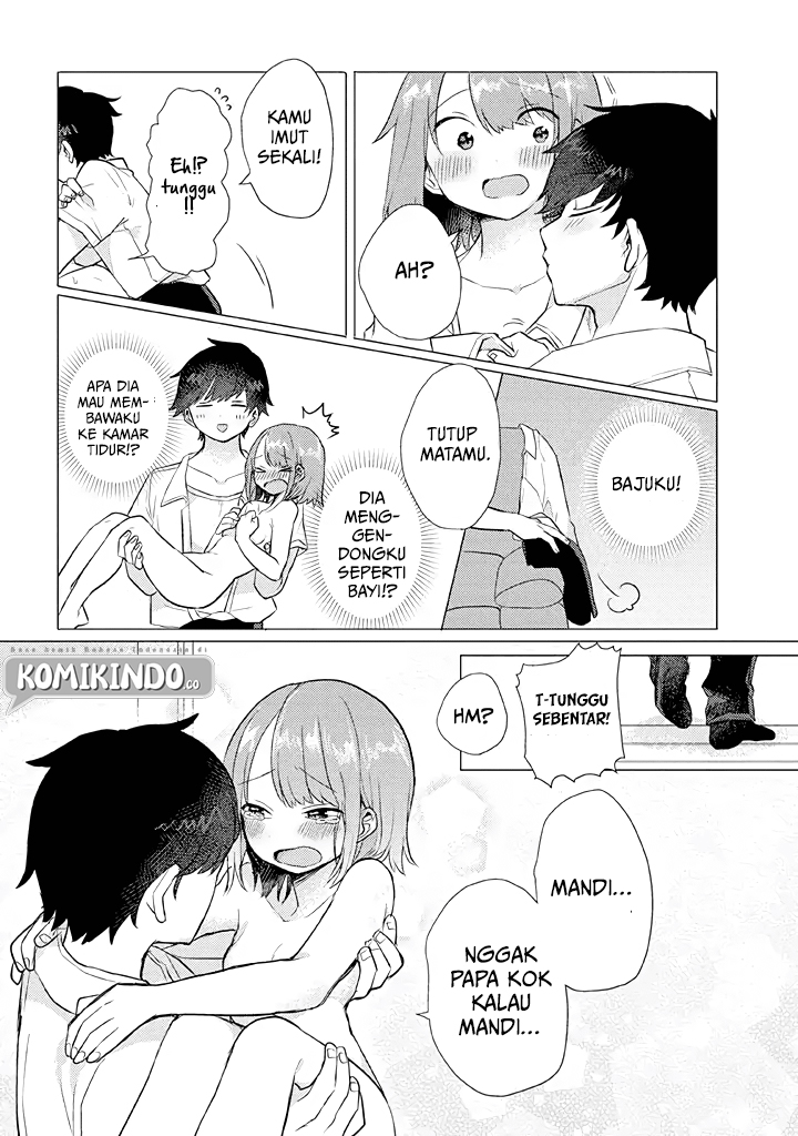 Girlfriend Who Absolutely Doesn’t Want to Take a Bath VS Boyfriend Who Absolutely Wants Her to Take a Bath Chapter 12 - halaman 5