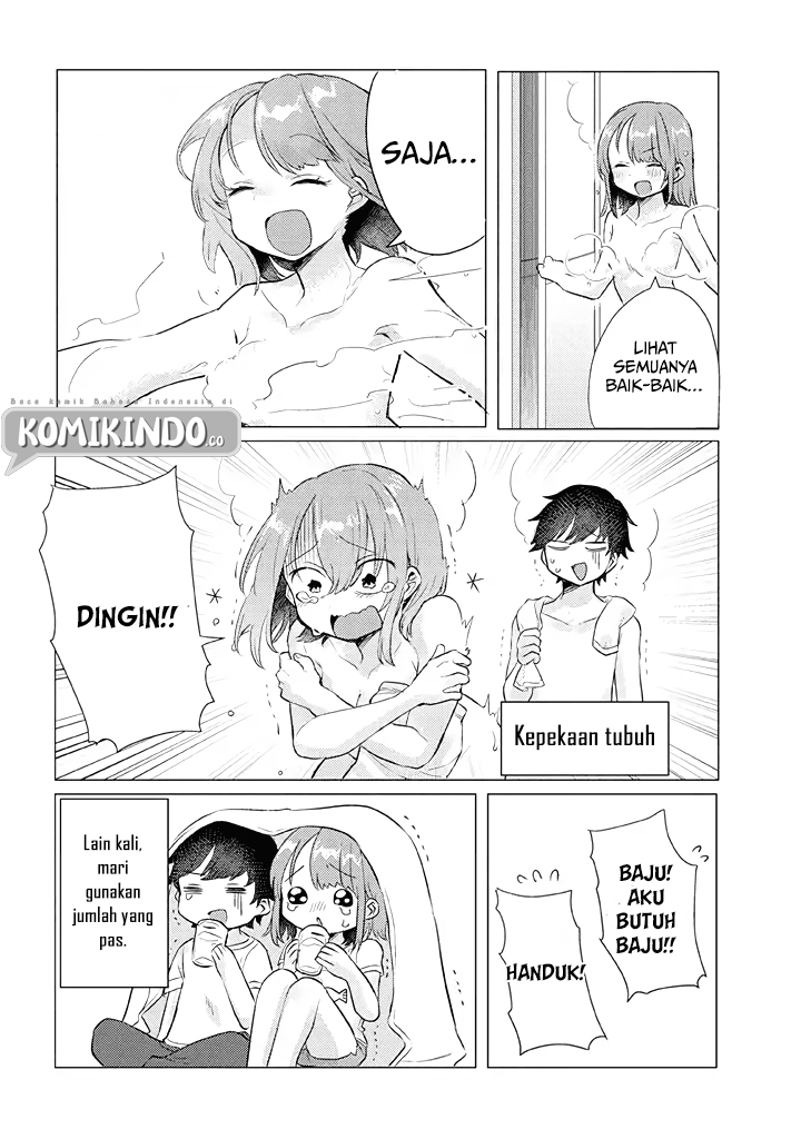 Girlfriend Who Absolutely Doesn’t Want to Take a Bath VS Boyfriend Who Absolutely Wants Her to Take a Bath Chapter 13 - halaman 7