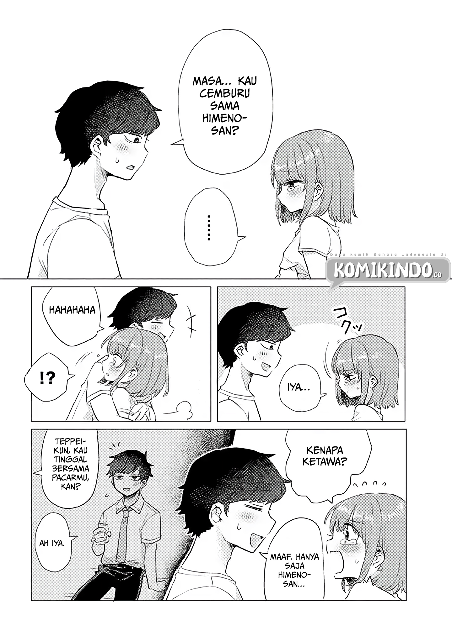 Girlfriend Who Absolutely Doesn’t Want to Take a Bath VS Boyfriend Who Absolutely Wants Her to Take a Bath Chapter 16 - halaman 7