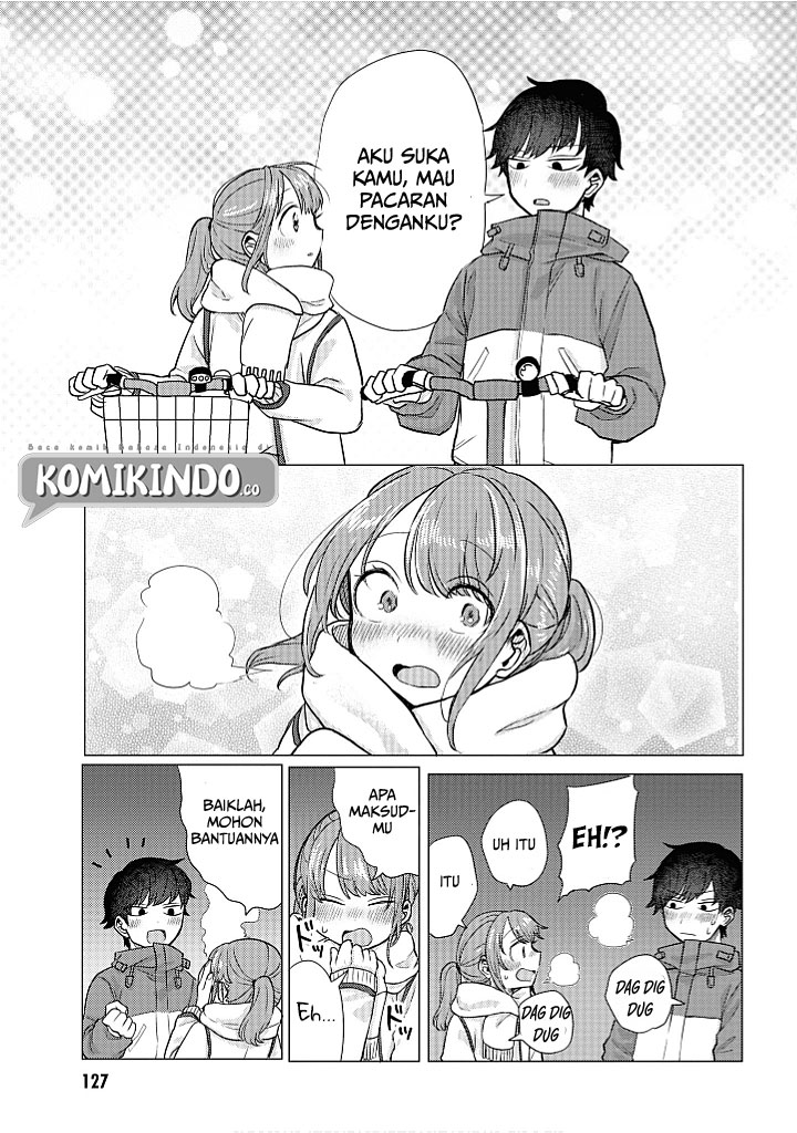 Girlfriend Who Absolutely Doesn’t Want to Take a Bath VS Boyfriend Who Absolutely Wants Her to Take a Bath Chapter 17.5 - halaman 12