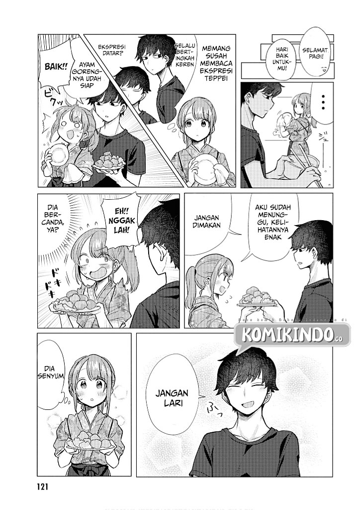 Girlfriend Who Absolutely Doesn’t Want to Take a Bath VS Boyfriend Who Absolutely Wants Her to Take a Bath Chapter 17.5 - halaman 6