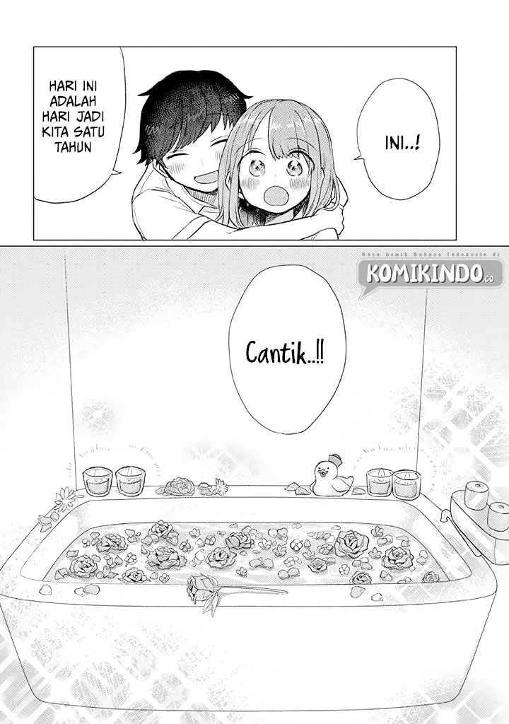 Girlfriend Who Absolutely Doesn’t Want to Take a Bath VS Boyfriend Who Absolutely Wants Her to Take a Bath Chapter 17 - halaman 5