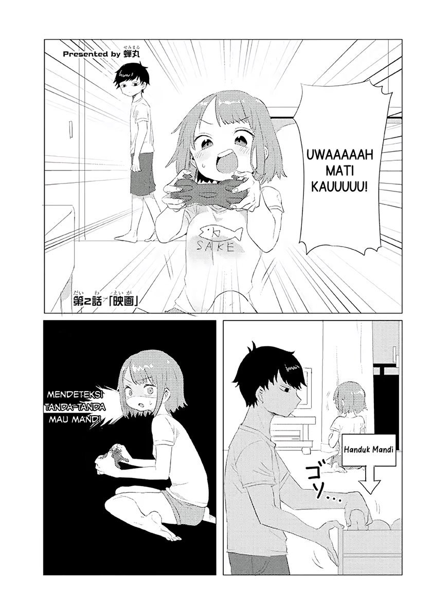 Girlfriend Who Absolutely Doesn’t Want to Take a Bath VS Boyfriend Who Absolutely Wants Her to Take a Bath Chapter 2 - halaman 1