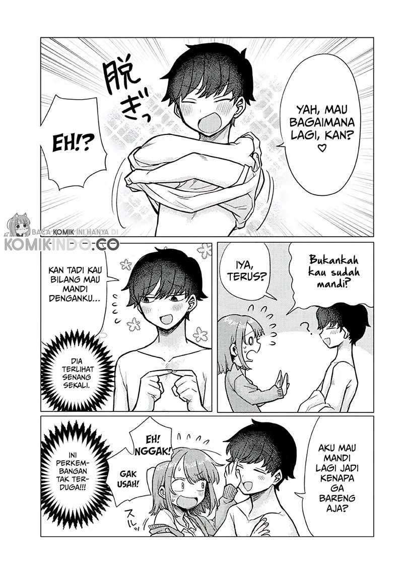 Girlfriend Who Absolutely Doesn’t Want to Take a Bath VS Boyfriend Who Absolutely Wants Her to Take a Bath Chapter 21 - halaman 4