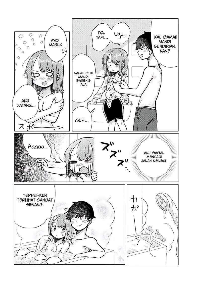 Girlfriend Who Absolutely Doesn’t Want to Take a Bath VS Boyfriend Who Absolutely Wants Her to Take a Bath Chapter 21 - halaman 5