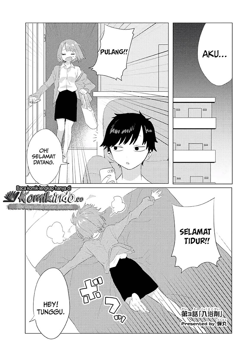 Girlfriend Who Absolutely Doesn’t Want to Take a Bath VS Boyfriend Who Absolutely Wants Her to Take a Bath Chapter 3 - halaman 2