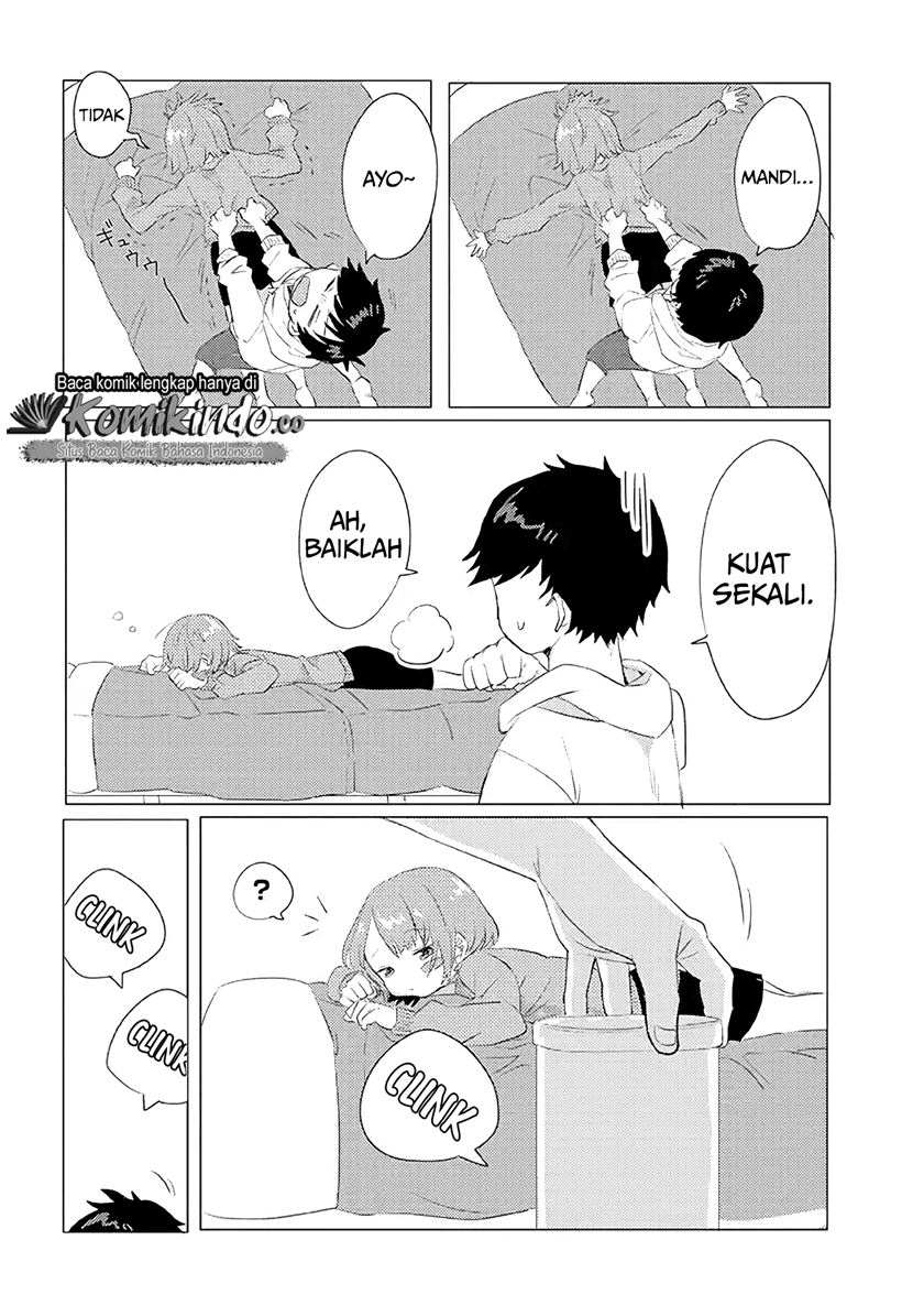 Girlfriend Who Absolutely Doesn’t Want to Take a Bath VS Boyfriend Who Absolutely Wants Her to Take a Bath Chapter 3 - halaman 3