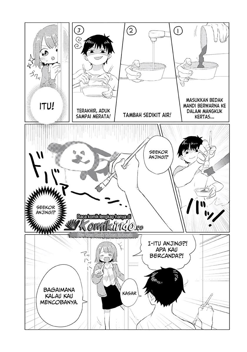 Girlfriend Who Absolutely Doesn’t Want to Take a Bath VS Boyfriend Who Absolutely Wants Her to Take a Bath Chapter 3 - halaman 6