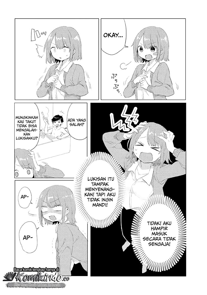 Girlfriend Who Absolutely Doesn’t Want to Take a Bath VS Boyfriend Who Absolutely Wants Her to Take a Bath Chapter 3 - halaman 7