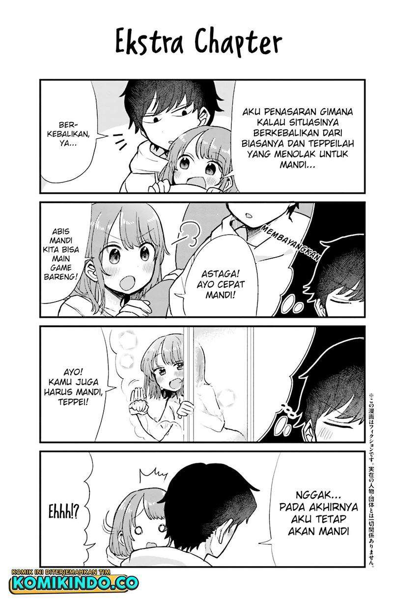 Girlfriend Who Absolutely Doesn’t Want to Take a Bath VS Boyfriend Who Absolutely Wants Her to Take a Bath Chapter 32 - halaman 8